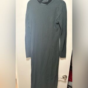 Zara Dark Green Long Sleeve Dress